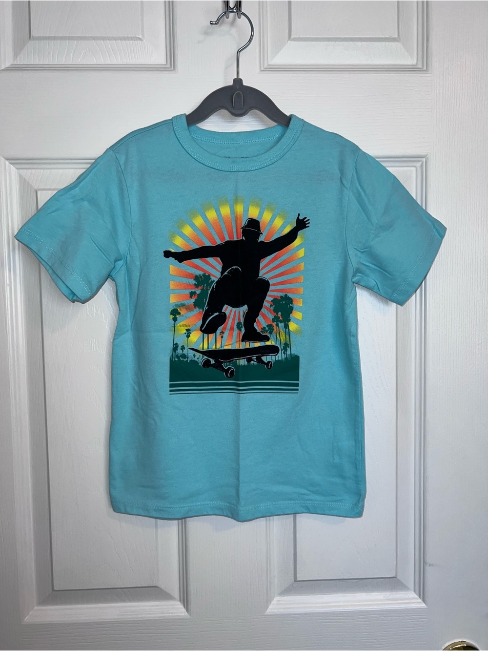 Kids 5/6 Skateboard Graphic T-Shirt